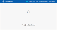 Desktop Screenshot of europebookings.com